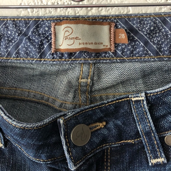 Paige Jeans Laurel Canyon fit sz: 28 - Picture 4 of 8